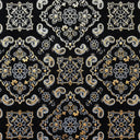 Foil Printed Spandex Bandana Fabric