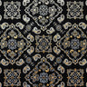 Foil Printed Spandex Bandana Fabric