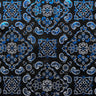 Foil Printed Spandex Bandana Fabric