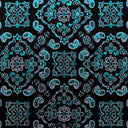 Foil Printed Spandex Bandana Fabric