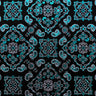 Foil Printed Spandex Bandana Fabric