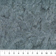 Cotton Fabric Banyan Dark Gray Hexies 44/45"