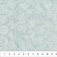 Cotton Print Banyan Fog Hexies Neutral Fabric 44/45"