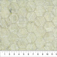 Cotton Print Banyan Khaki Hexies Neutral 44/45 Fabric