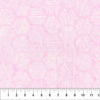 Cotton Fabric Banyan Pastel Pink Hexies 44/45"