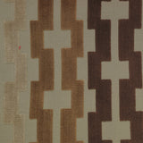 Cut Velvet Upholstery Fabric Bardot Geometric Pattern