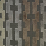 Cut Velvet Upholstery Fabric Bardot Geometric Pattern