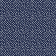 Polyester Cuddle Fabric Navy Lots a Dots
