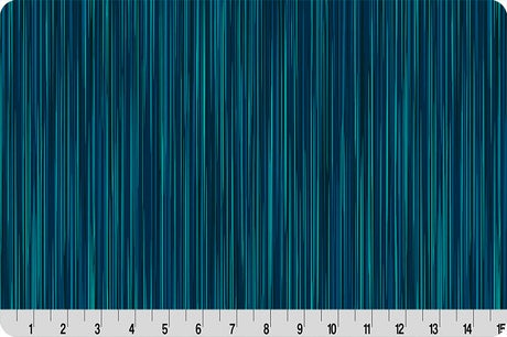 Polyester Cuddle Fabric Barely Basics Melange Quilting Dark Sea