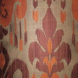 Jacquard Ikat Drapery Fabric by the Yard