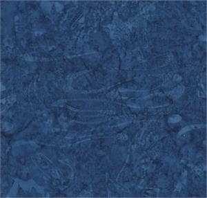 Batik Cotton Deep Blue Ocean Scene Blender