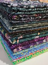 Fat Quarter Bundle 10 Batik Cotton Assorted Prints