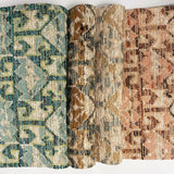 Polyester Jacquard Upholstery Fabric Bazaar Geometric