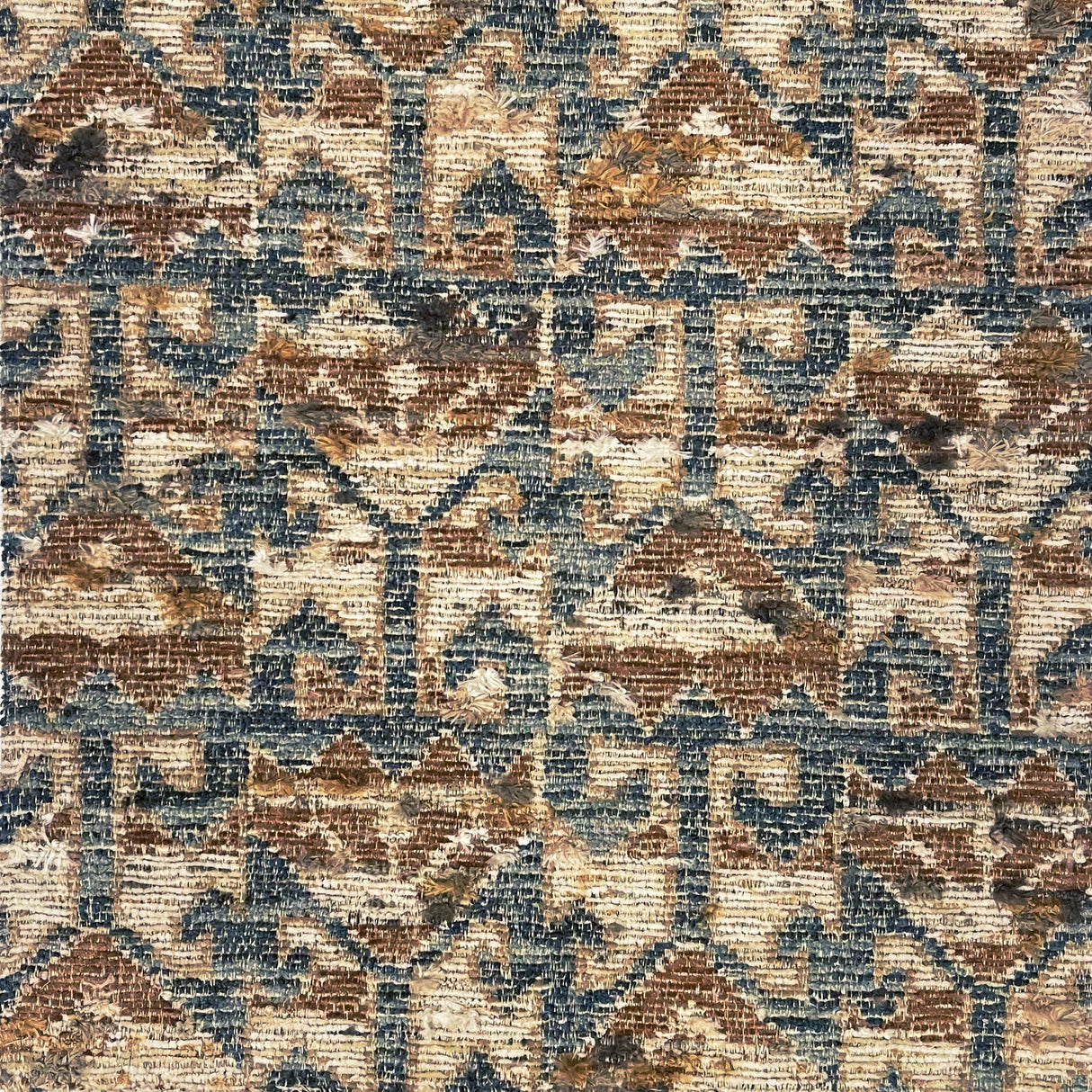 Polyester Jacquard Upholstery Fabric Bazaar Geometric