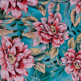 Swim Knit Beautiful Big Floral Poly Spandex Fabric