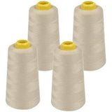 1 Yard Bulk 4 Pack All Purpose Sewing Thread Cones for Machine Stitching standard spool size