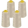 1 Yard Bulk 4 Pack All Purpose Sewing Thread Cones for Machine Stitching standard spool size