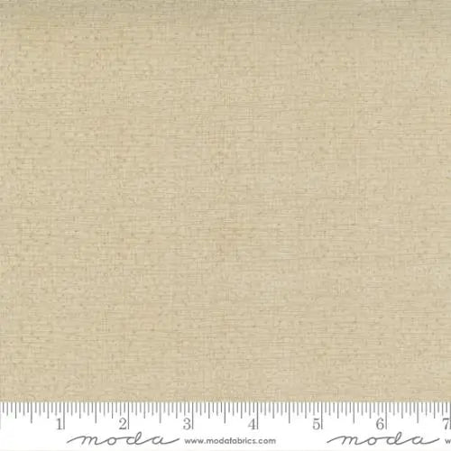 Cotton Wideback Fabric Beige Linen Thatched 108"