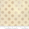 Cotton Wideback Fabric Beige Manila Grunge