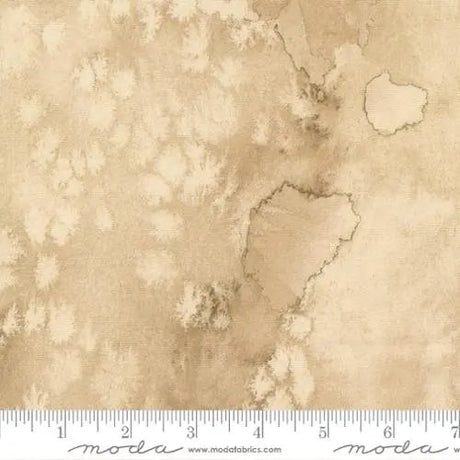 Cotton Fabric Beige Sandstone Flow Basics Watercolor Print 44/45"