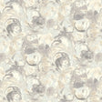 Cotton Wideback Fabric Beige Smokey Paint Swirls 116/118"