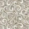 Cotton Wideback Fabric Beige Whirlwind Swirl 108"