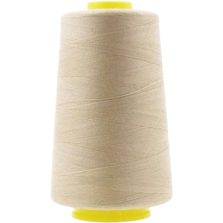 1 Pack of 6000 Yard Spools Sewing Thread All Purpose 100% Spun Polyester Overlock Cone
