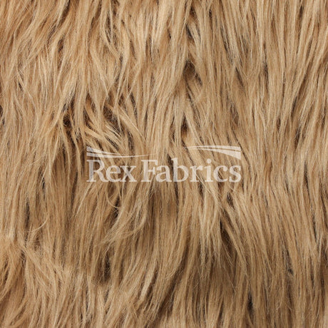 Mohair Fur Poly Acrylic Fabric - Solid Faux Fur, Multiple Colors, 58/60" Width (1 Yard)