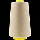 6000 Yard Sewing Thread Spun Polyester Fabric - All Purpose Overlock Cone, Baby Blue, 6000 Yards