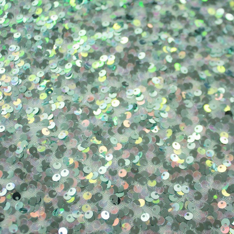 Sequin Mesh Stretch Fabric