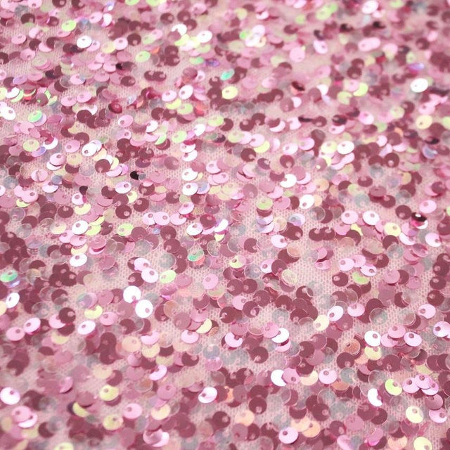 Sequin Mesh Stretch Fabric