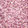 Belle Stretch Mesh Sequin Polyester Spandex Fabric - Pink, Mint, Lilac, Light Blue Embroidered Sequin, 54/55" Width (1 Yard)