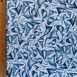 Swim Knit Nylon Spandex Beneath the Sea 29" Remnant