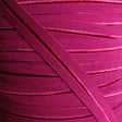 Fold Over Elastic Trim Berry Red
