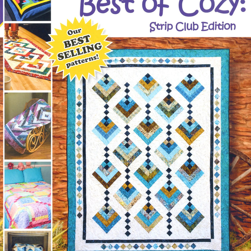 Quilting Pattern Book Best of Cozy: Strip Club Edition