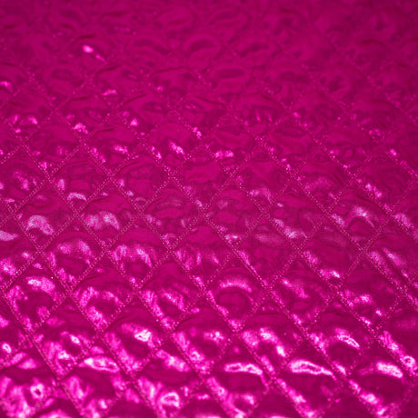 Betty Embossed Metallic Polyester Fabric - Embossed Foiled, 58/60" Width (1 Yard)