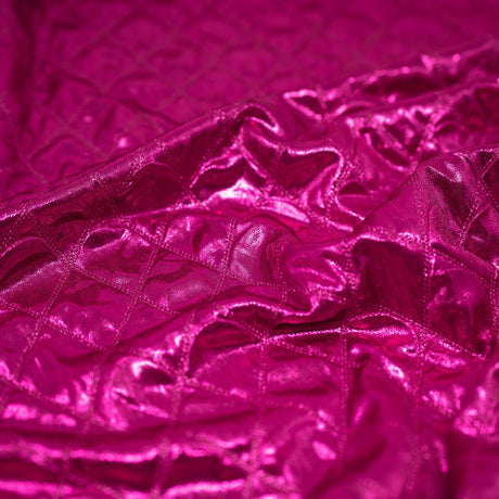 Embossed Metallic Polyester Fabric