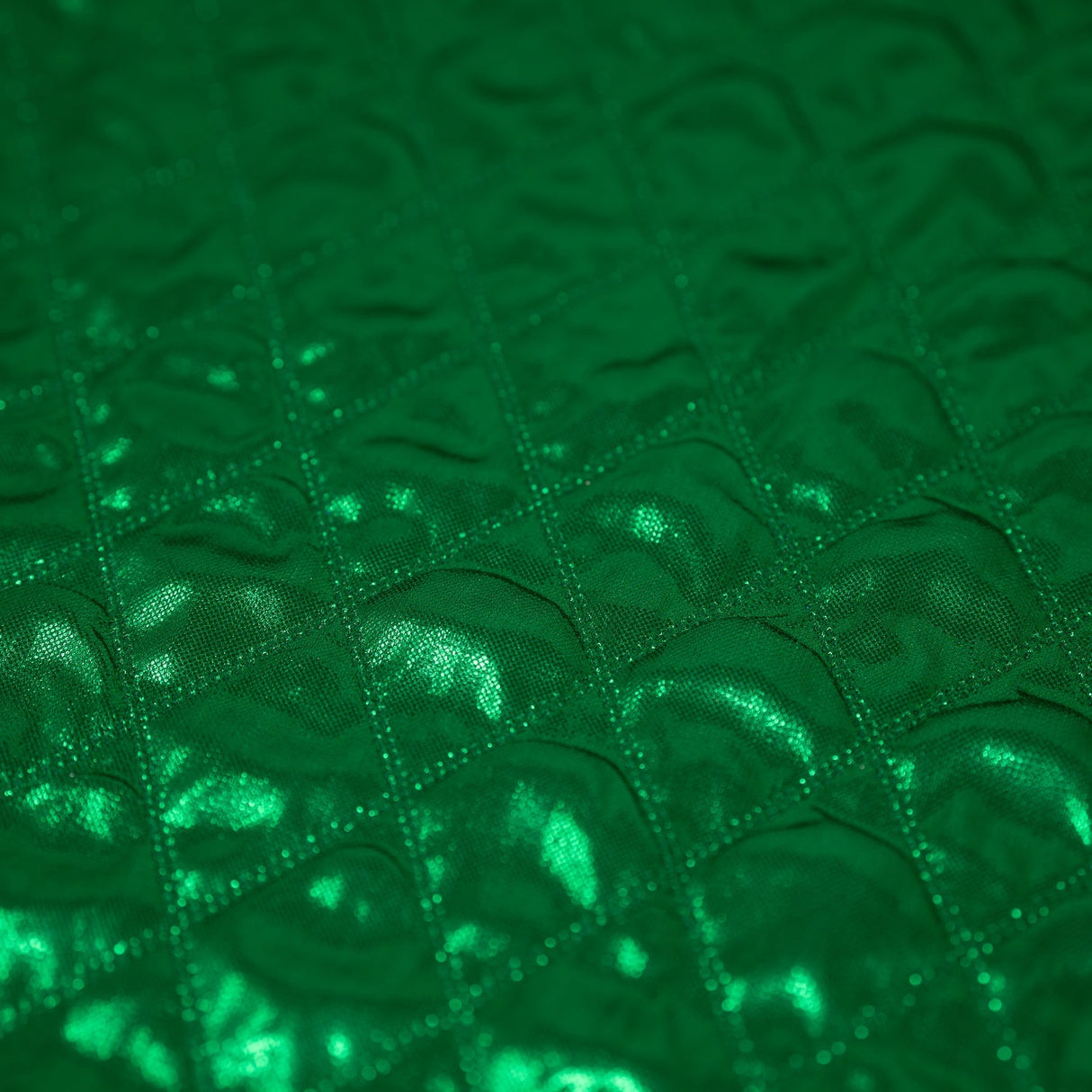 Betty Embossed Metallic Polyester Fabric - Embossed Foiled, 58/60" Width (1 Yard)