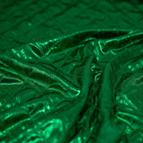 Betty Embossed Metallic Polyester Fabric - Embossed Foiled, 58/60" Width (1 Yard)