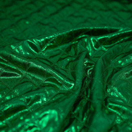 Embossed Metallic Polyester Fabric