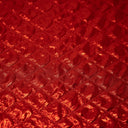 Betty Embossed Metallic Polyester Fabric - Red, Kelly, Fuchsia, Royal, Embossed Foiled Finish, 58/60" Width (1 Yard)