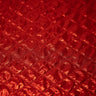 Betty Embossed Metallic Polyester Fabric - Red, Kelly, Fuchsia, Royal, Embossed Foiled Finish, 58/60" Width (1 Yard)