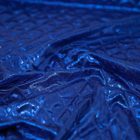 Embossed Metallic Polyester Fabric