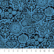 Cotton Print Fabric Big Heaven Blue Jeans Yesterday 44/45"