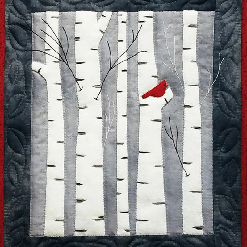 Cotton Quilt Kit Birches Wall Quilt Kit