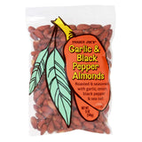 Garlic & Black Pepper Almonds 12 Oz