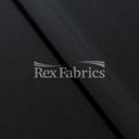 Easy Action Polyester Spandex Fabric - Black Solid, 58" Width, 185 GSM (1 Yard)