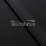 Easy Action Polyester Spandex Fabric - Black Solid, 58" Width, 185 GSM (1 Yard)
