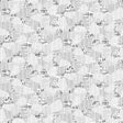 Cotton Wideback Fabric Black and White Abstract 118/120"