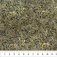 Cotton Wideback Fabric Black And Yellow Swirls 108"